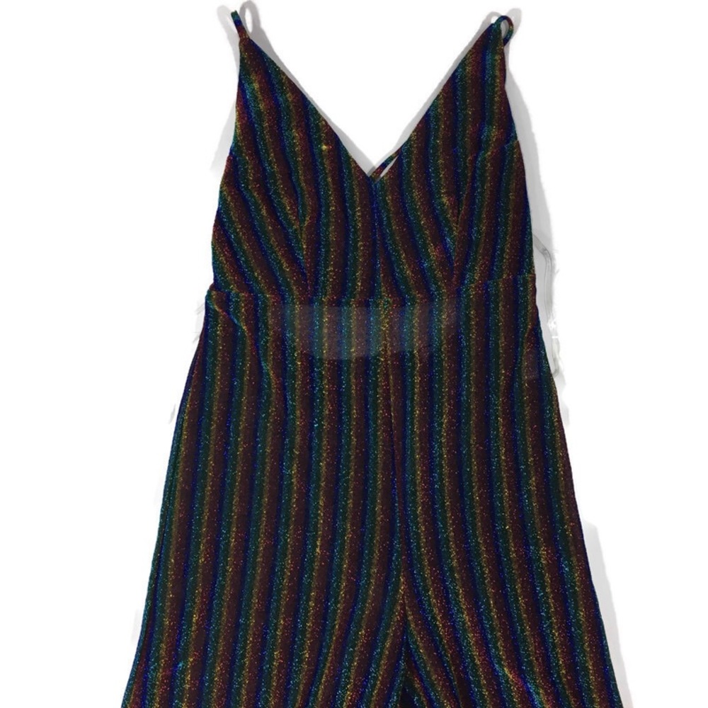 🚨 Free 🚨 Sheer “Wide Leg Romper”. Size Medium.